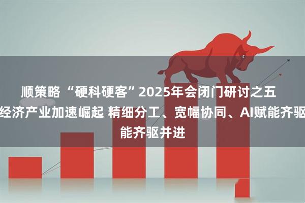 顺策略 “硬科硬客”2025年会闭门研讨之五  低空经济产业加速崛起 精细分工、宽幅协同、AI赋能齐驱并进
