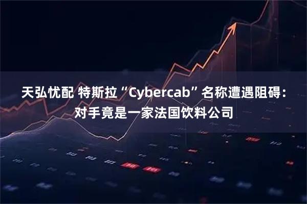 天弘忧配 特斯拉“Cybercab”名称遭遇阻碍:对手竟是一家法国饮料公司